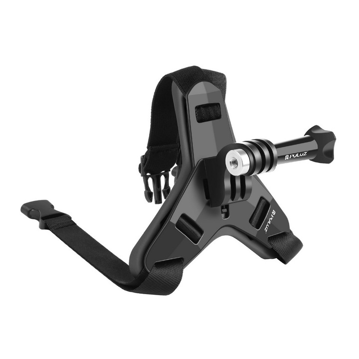 Suport camera de actiune Puluz PU579B pentru casca, negru