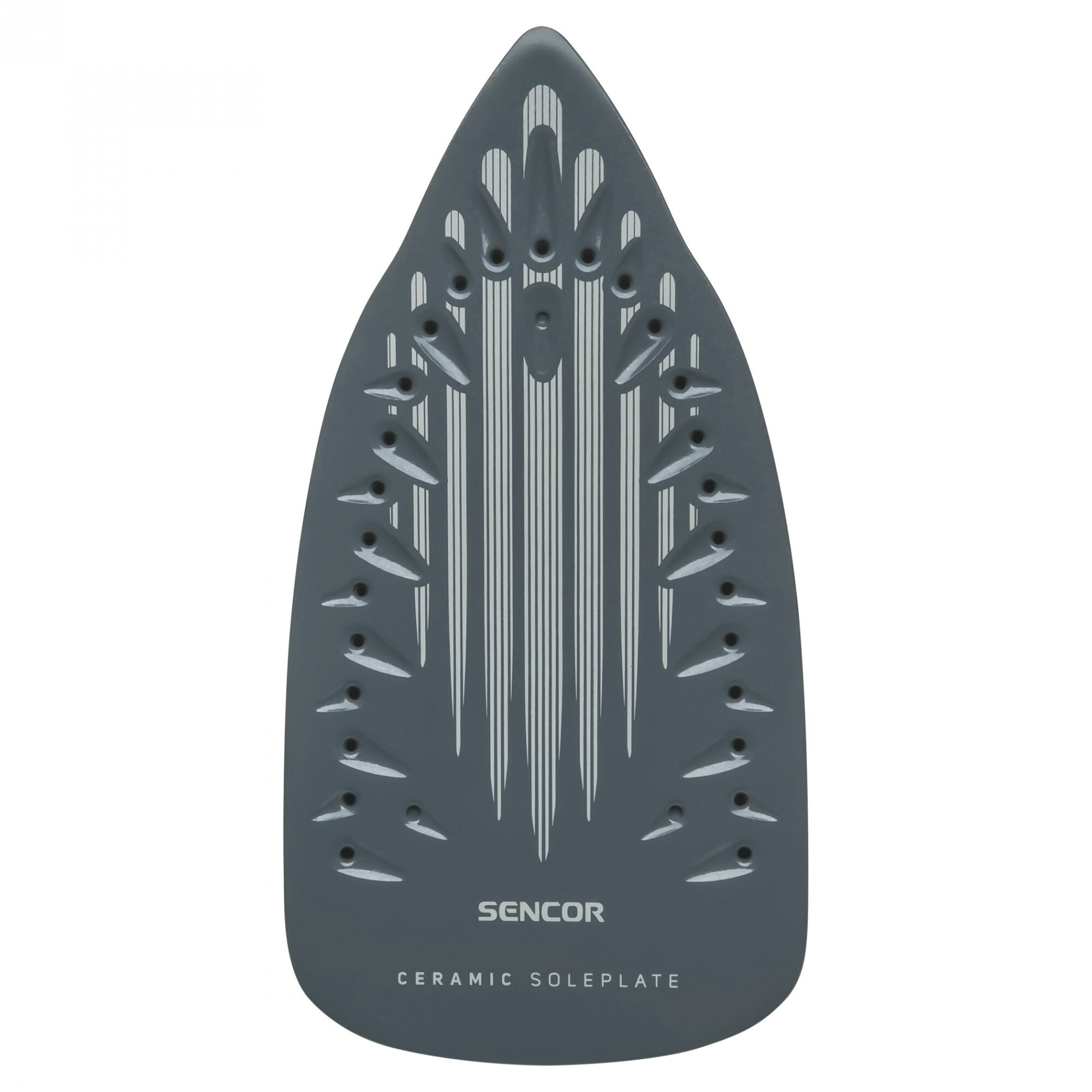 Fier de calcat, talpa ceramica, 2200 W, Abur, functie auto-curatare, Alb/Verde