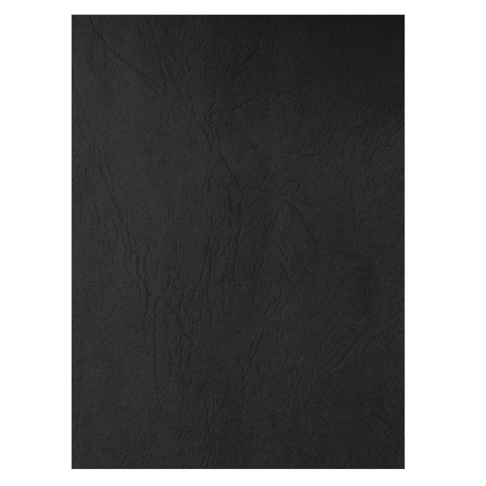 Coperta carton imitatie piele set 100 negru ECADA