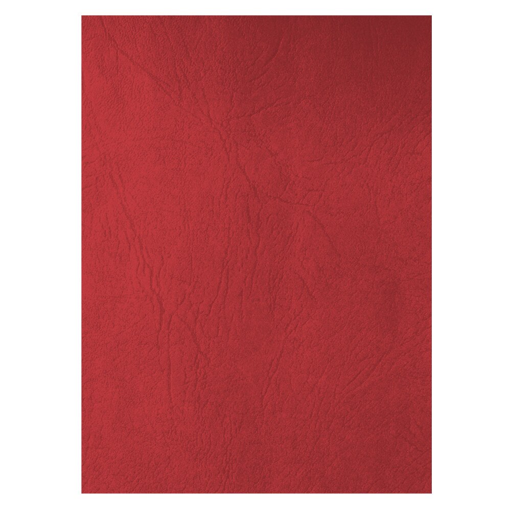 Coperta carton imitatie piele set 100 rosu ECADA