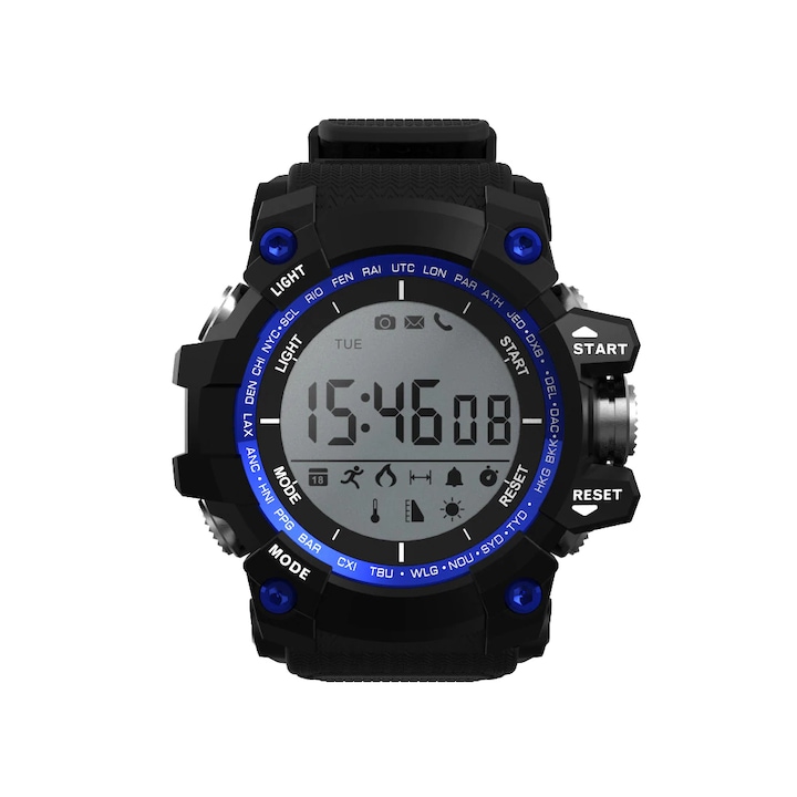 Ceas Smartwatch TU&YA ® WATCH Apel Bluetooth HD, 35mm Borderless Intens Vision Fluid Touch, 24/7 Smart Asistent Fitness Tracker, Music Playback, DIY Dial, Monitorizare Ritm Cardiac, Somn, SpO2, Curea Silicon Galben