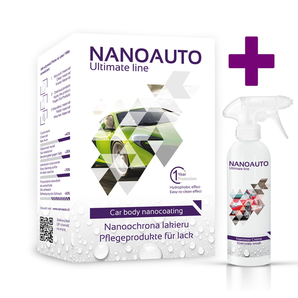 Set profesional protectie caroserie si ceara hidrofoba 750 ml