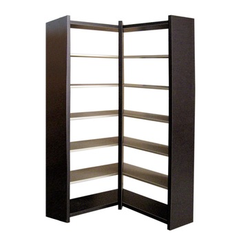 Etajera colt CHESSEL Wenge / Montreal 900/900 x 300 x 2050 mm Etajera colt CHESSEL Wenge / Montreal 900/900 x 300 x 2050 mm