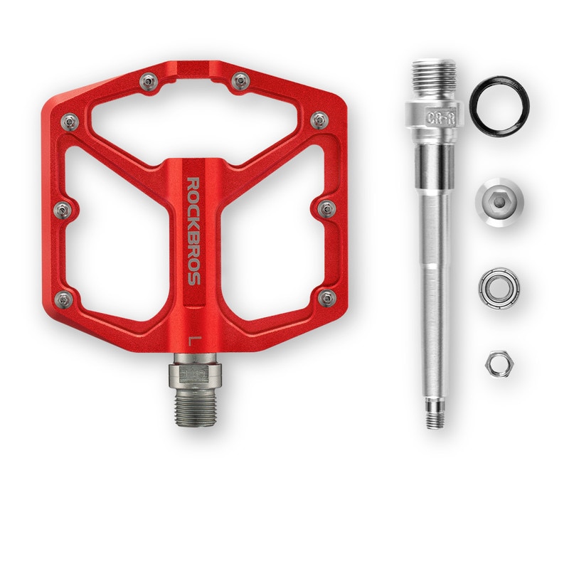 Pedali Bicicletta RockBros Bici Da Strada MTB Fibra Di Carbonio - Foto 10