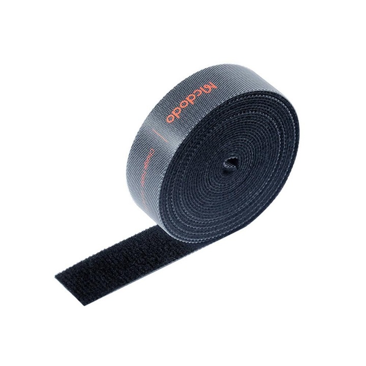 Velcro tape, cable organizer Mcdodo VS-0961, 3m (black)