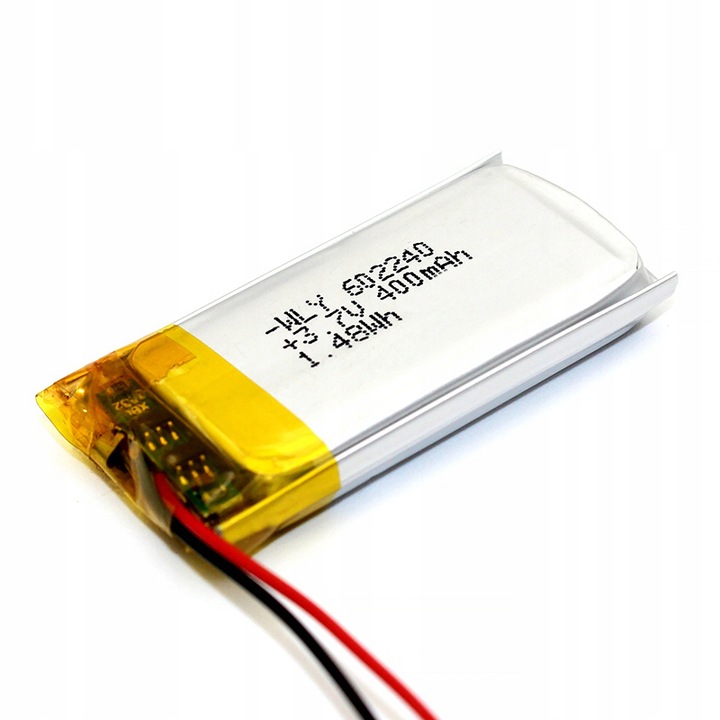 Батерия Li-Polymer 400mAh 3.7V 602240