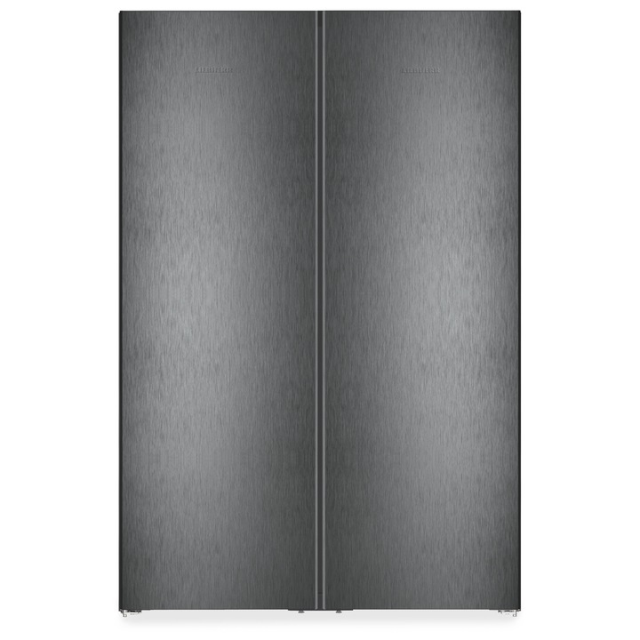 Двукрилен хладилник Side by side XRFbd 5220 Plus, NoFrost, EasyFresh, Обем 677 Л, Клас D, Височина 185.5 cм, Dark Inox