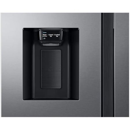 Side by Side Samsung RH68B8541S9/EF, 627 l, Full No Frost, Food Showcase, Twin Cooling Plus, Conversie Smart 5 in 1, Compresor Digital Inverter, Clasa E, Inox