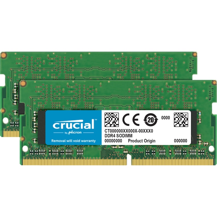 Memorie laptop Crucial DDR4 64 GB (2 x 32 GB) 3200 MHz