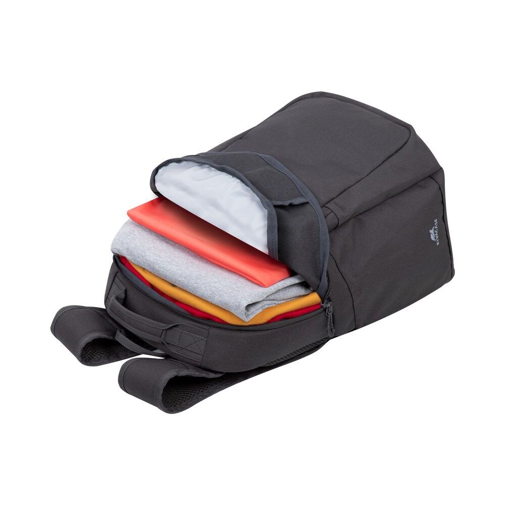 Rucsac RivaCase, 16L, Pentru notebook, Gri