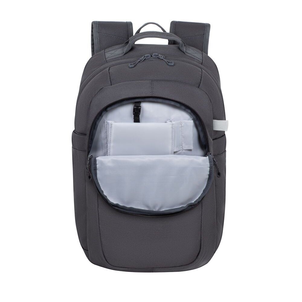 Rucsac RivaCase, 16L, Pentru notebook, Gri