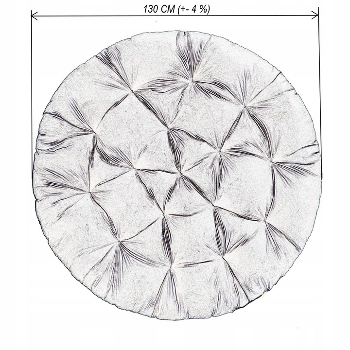 Perna leagan suspendat, cuib, 130 cm, Alb/Gri, Cappuccino, exterior, pentru fotoliu tip cocon, impermeabila, pentru terasa, gradina, Superkissen24