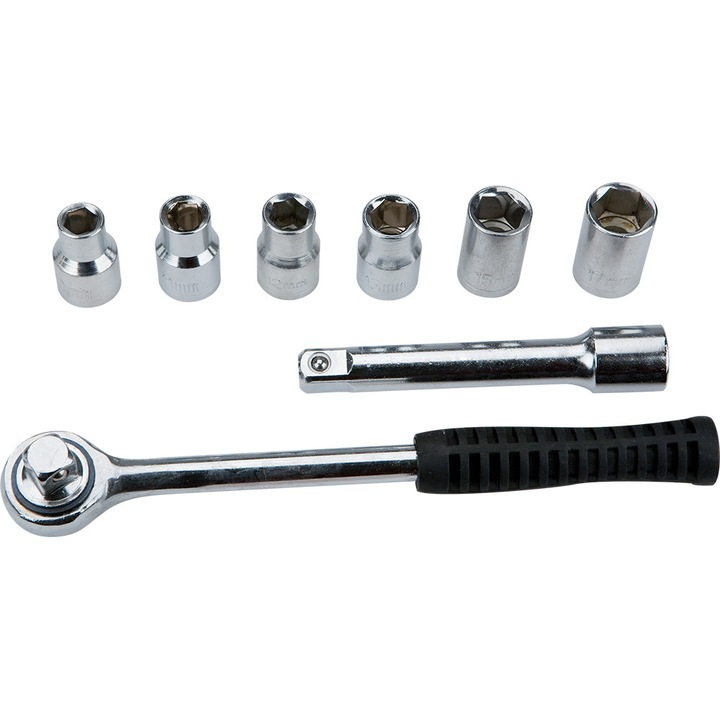 Tubulare 1/2", 8 buc/set, TOP TOOLS