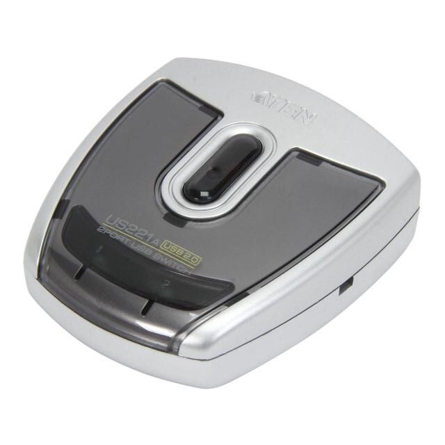 Distribuitor automat USB 2.0, 2 PC / 1 periferic, ATEN US221A