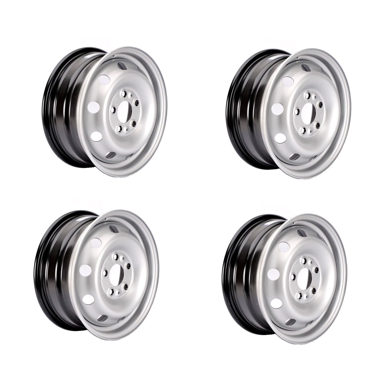Set 4 Jante otel Mercedes-Benz Viano intre 09/03-04/14; 6Jx16