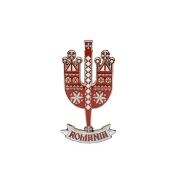 Magnet de frigider. Romania. Furca de tors Magnet de frigider. Romania. Furca de tors