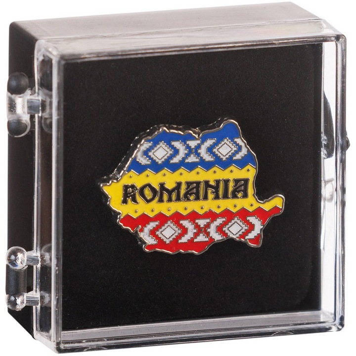 Insigna, harta Romaniei