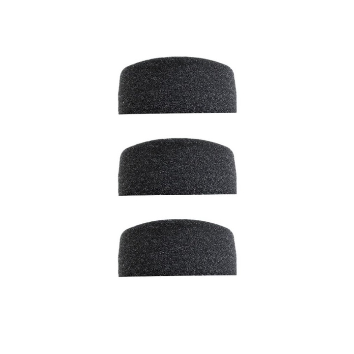Комплект от 3 пълнителя за аксесоар Therabody Attachments Supersoft, пяна, черен