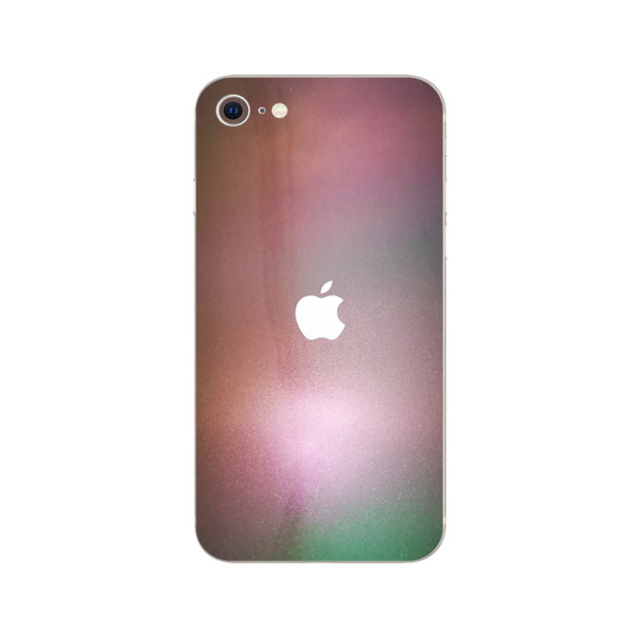 Folie iSkinz Apple iPhone SE (3. generációs) 2022 készülékhez – Color Shift Pearl Symphony 360 vágás, teljes testet fedő tapadó bőr, hát- és oldalvédő tok