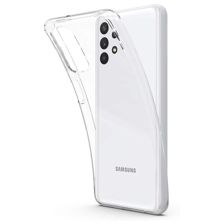 Samsung Galaxy A13 4G szilikon tok, hátlaptok, telefon tok, vékony, átlátszó, 0.5mm