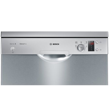 Masina de spalat vase Bosch SMS25AI00E, 12 seturi, 5 programe, Clasa A+, 60 cm, Inox anti-amprenta