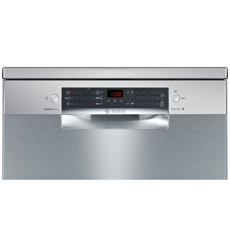 Masina de spalat vase Bosch SMS45GI01E, 12 seturi, 5 programe, Clasa A++, 60 cm, Inox anti-amprenta