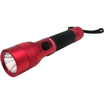 Lanterna LED Maxell, 100 lm, 2xR14, IP44, aluminiu, Rosu Lanterna LED Maxell, 100 lm, 2xR14, IP44, aluminiu, Rosu
