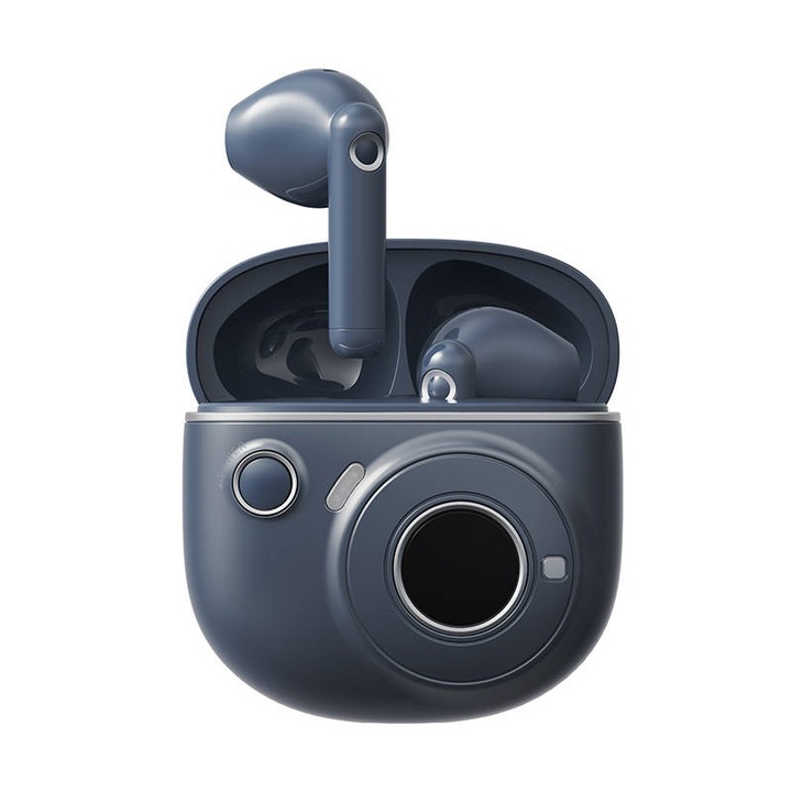 Casti Bluetooth TO-U2 mini, Edifier, 200mA, 5V, Albastru inchis