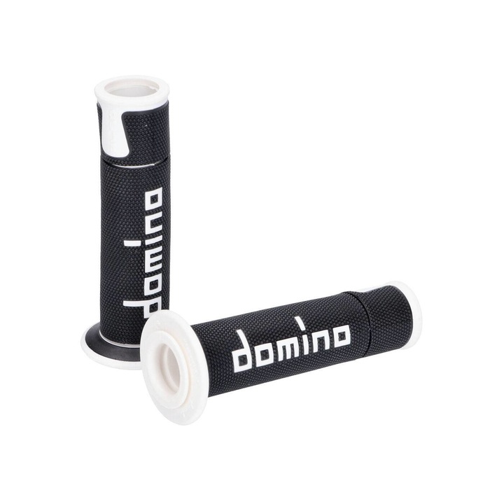 Domino A450 On-Road Racing markolatszett fekete / fehér, nyitott végekkel 48747