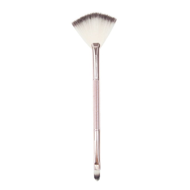 Dupla ecset highlighterhez és korrektorhoz Donegal, Duo ecset 4208, 18 cm, Rózsarany
