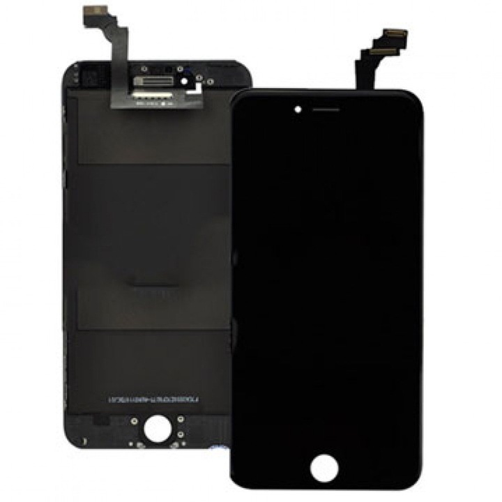 LCD Дисплей с тъч скрийн и рамка, Besmart, iPhone 6 Plus, Бял