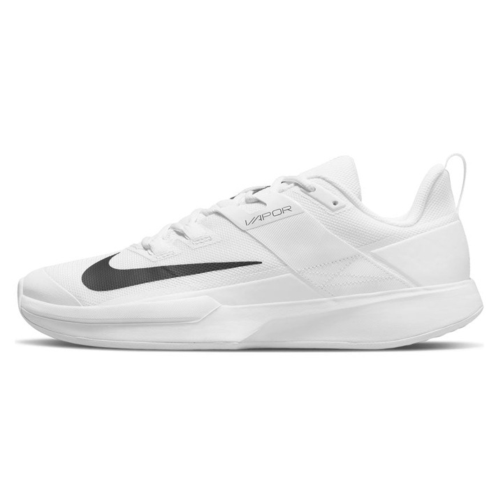 Pantofi sport Nike Vapor Lite pentru tenis, Alb/Negru, 39