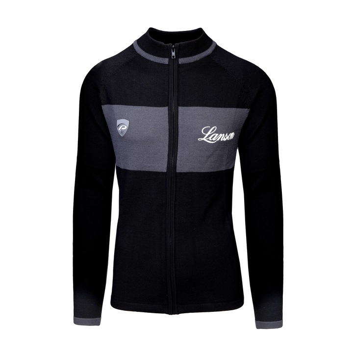 Bluza ciclism, Protective Merino Giro Lanson, 208028b, Negru, XL