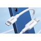 Cablu Ugreen MFi USB Type C - Lightning 3A 0.25m fehér (US171)