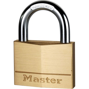 Lacat de alama Masterlock 160EURD, corp 60 mm Lacat de alama Masterlock 160EURD, corp 60 mm