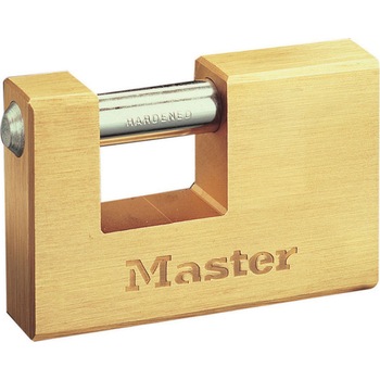 Lacat de alama Masterlock 607EURD, corp 76 mm Lacat de alama Masterlock 607EURD, corp 76 mm