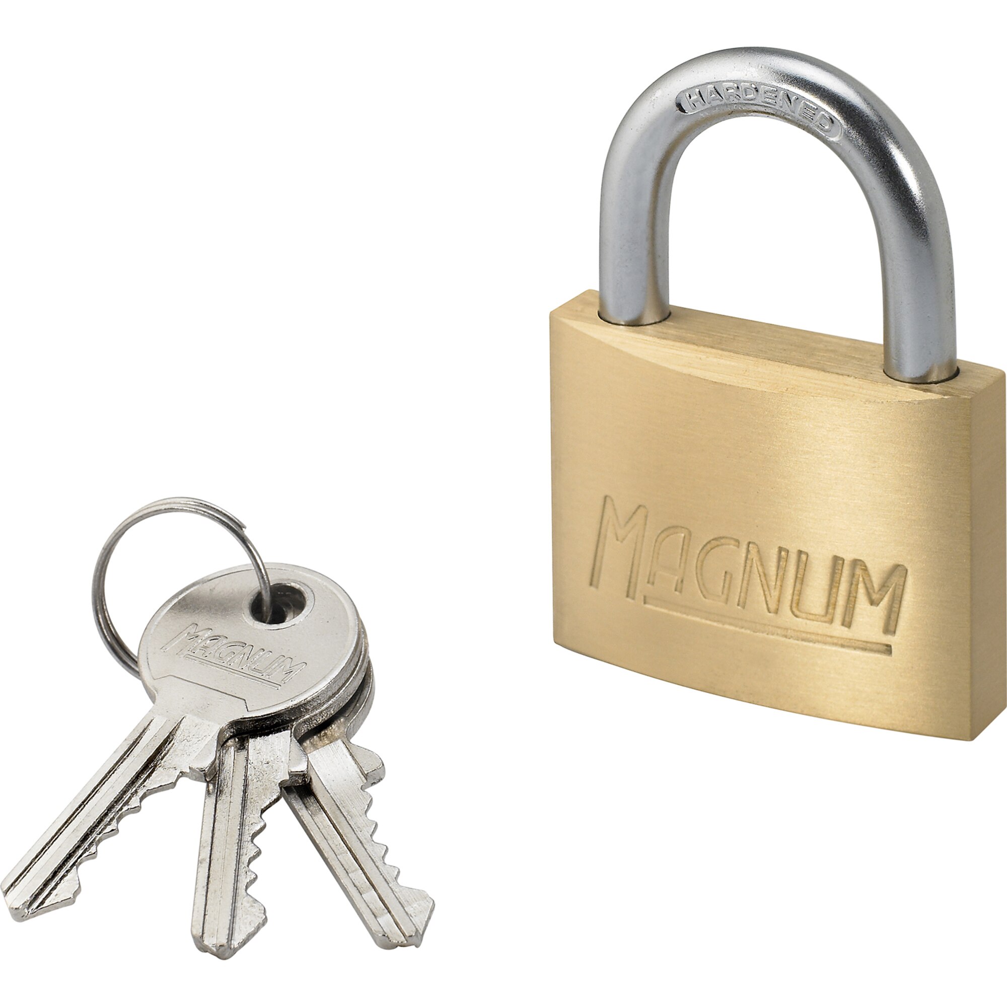 Lacat de alama Masterlock MAG50EURD, corp 50 mm