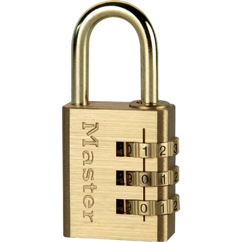 Lacat de alama cu cifru Masterlock 630EURD, 30 mm Lacat de alama cu cifru Masterlock 630EURD, 30 mm