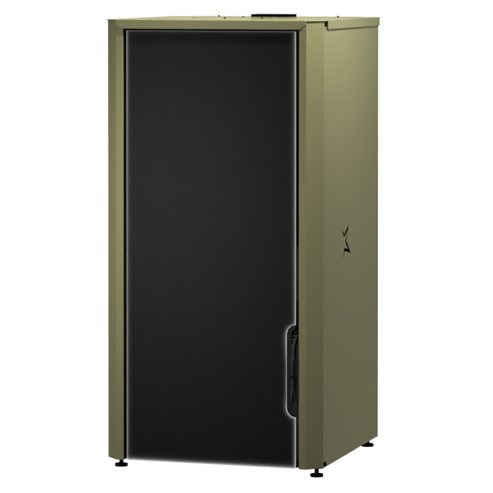 Semineu cu manta de apa, FIRESTAR, 15kW, Metal, Bej