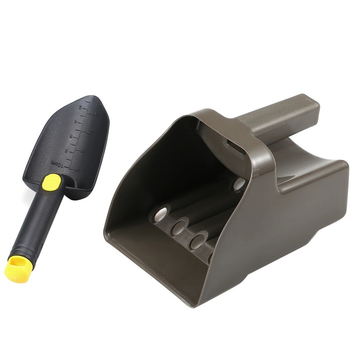 Комплект лопата и сито, eTop, SET-SHOVEL, пясък, почва