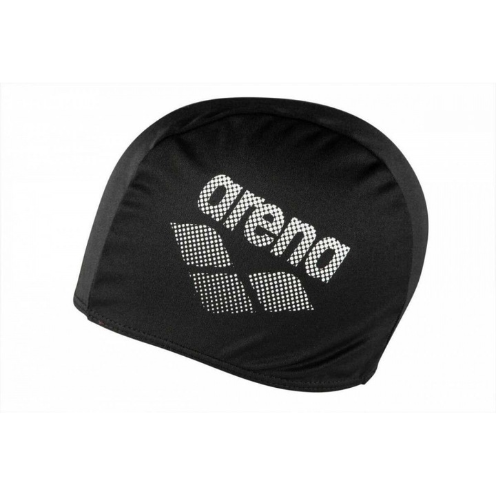 Arena Polyester 2 úszósapka, fekete, univerzális