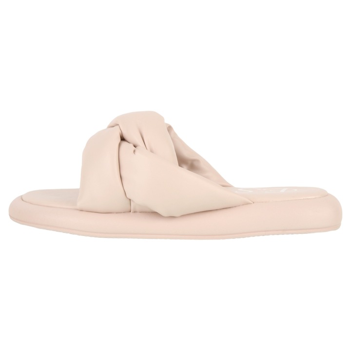 Papuci Dama Casual Lin, Confortabili, Bej, 38