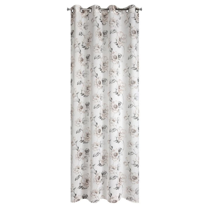 Perdea cu inele basala 140x250 Eurofirany multicolor