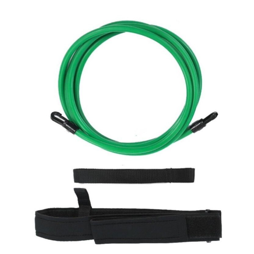 Banda elastica antrenament inot, lungime 4 m, Verde - eMAG.ro