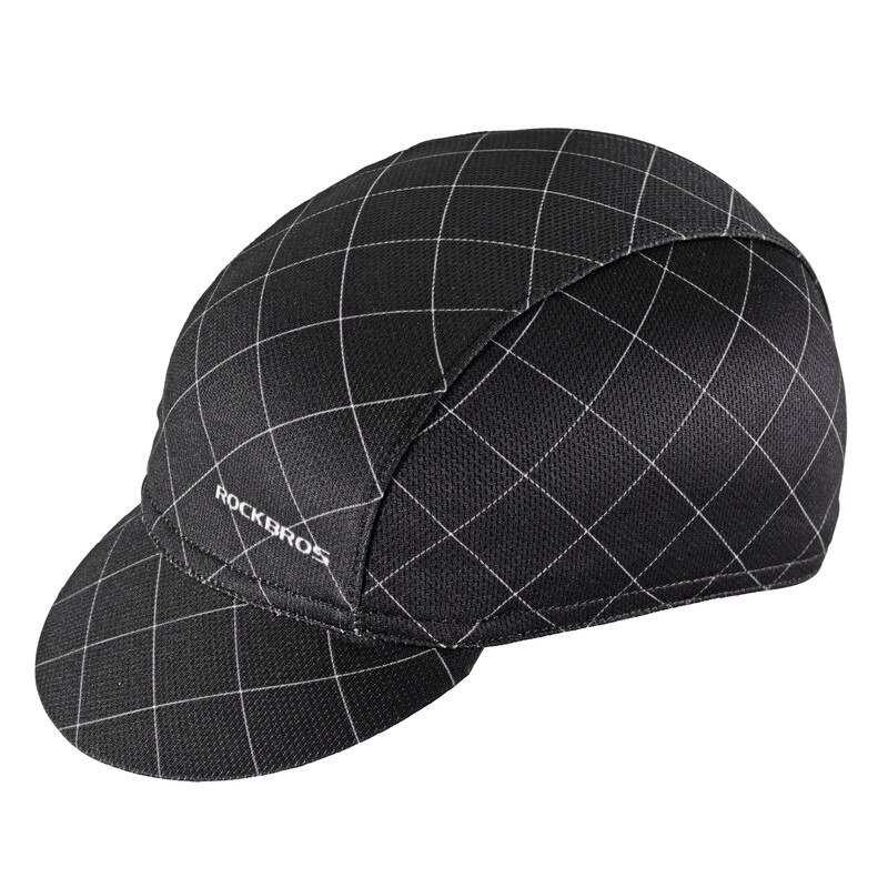 Sapca de ciclism unisex, ROCKBROS, Poliester, Protectie UV, Negru, 56 ...