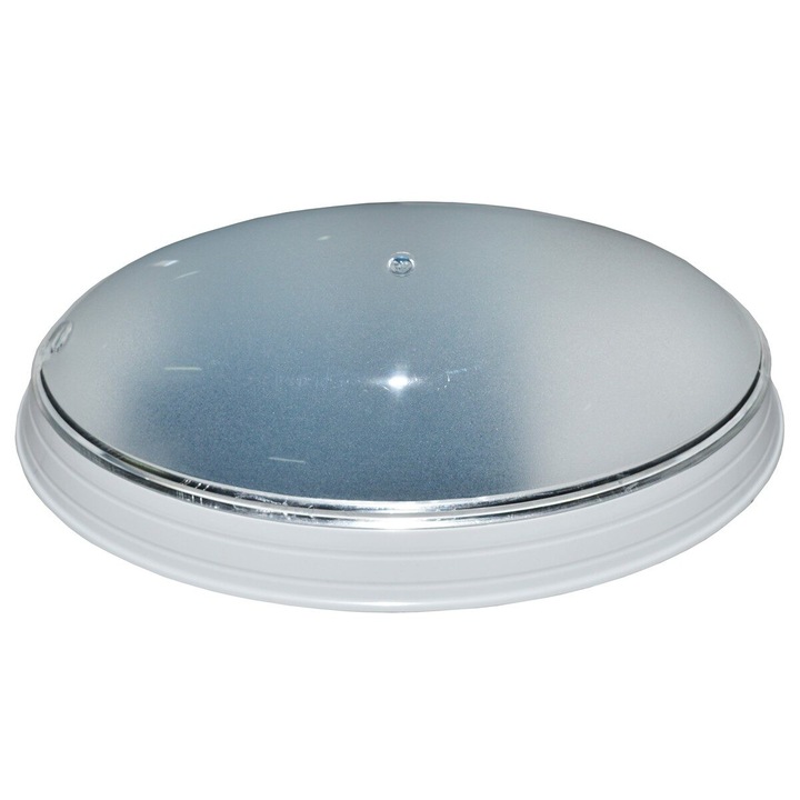 PLAFONIERA 1xE27 MAX60W ALB IP20 OVAL