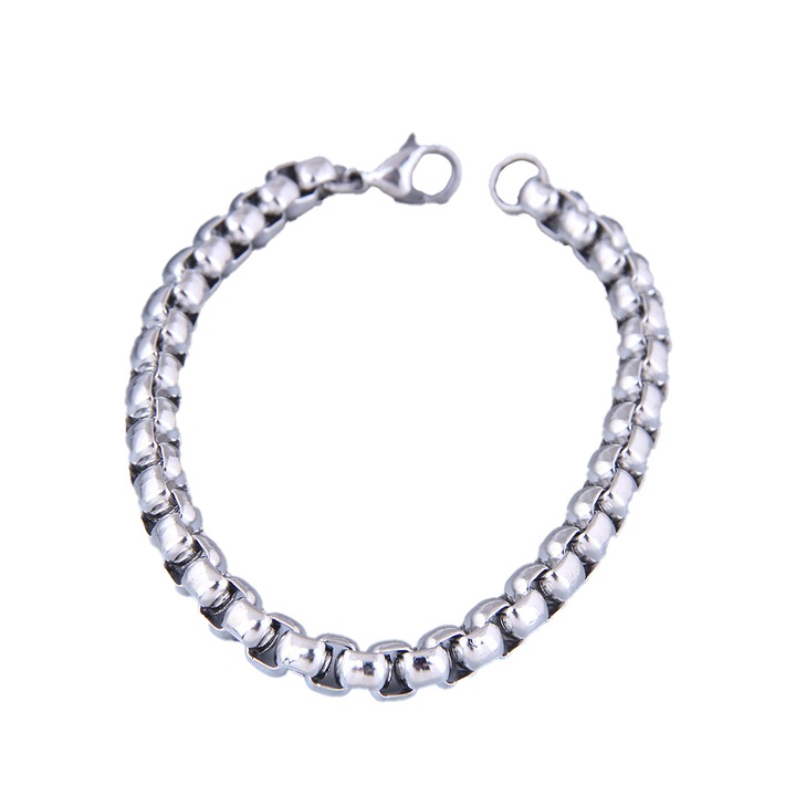 Sic Moda 4083 rozsdamentes acél karkötő, hossza 21 cm, ezüst