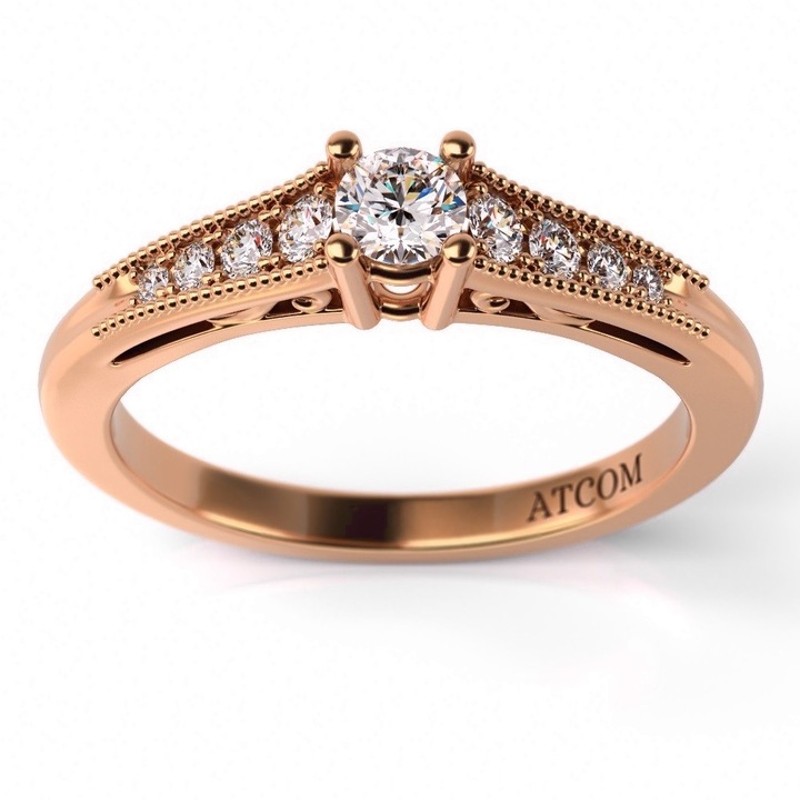 Годежен пръстен, Феликс, От розово злато