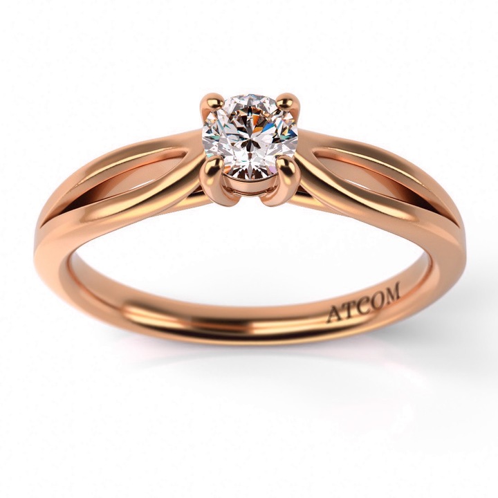 Годежен пръстен, Икрам, От розово злато