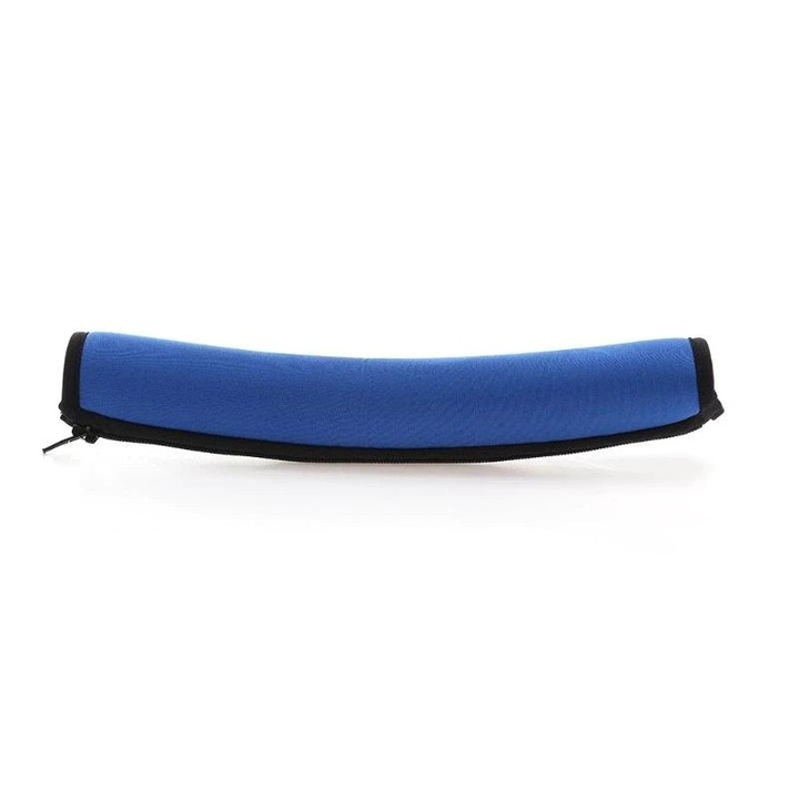 Sony MDR-1R / 1RBT / 1A / 1ABT és ATH-M50X / M50 / M40X / M40 / M30X / M20X Felső fejpánt védőburkolat-kék